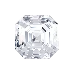 9.5mm x 9.5mm Asscher Moissanite (MSAS9.5x9.5)