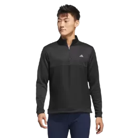 Adidas Ultimate365 Textured Quarter-Zip Top - Black