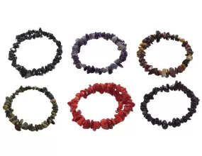 Adjustable Stacking Gemstone Bracelets - Gemstone Meanings Included (All Sizes)