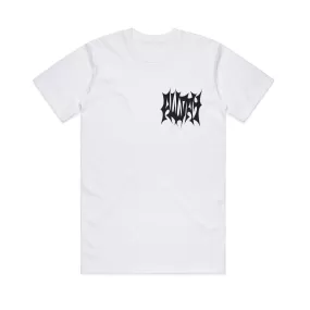 Allday / Big Logo White T-Shirt