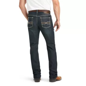 Ariat Mens M4 Thompson Stretch Straight Colbalt Jeans