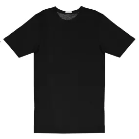 Bresciani Black Fitted Cotton Tee