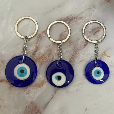 Evil Eye Symbol Keychain Pendant Jewelry