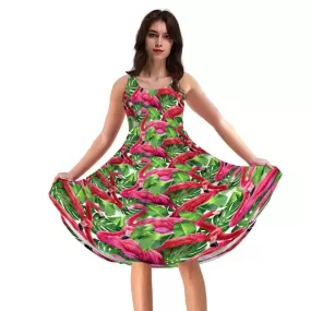 Gearhuman 3D Flamingo Women Dress