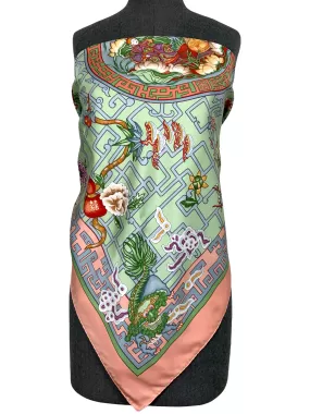 Hermes Turandot Silk Scarf 90