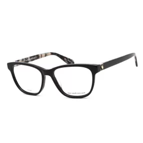 Kate Spade VERNA Eyeglasses Black/Clear demo lens