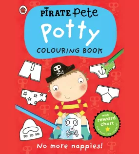 Pirate Pete Potty Colouring Book