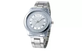 Stainless Steel Silver Dress Watches for Women