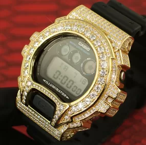 VVS1 Moissanite Custom Casio G-Shock Watch